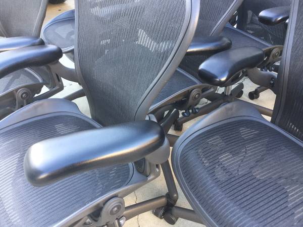Loaded Aeron ergonomic office chairs 1