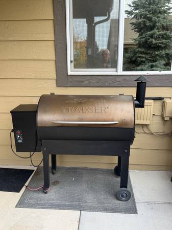 Large traeger grill with cover 1