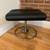 Mid Century Leather Ottoman 10 thumbnail