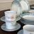 Vintage Finesse Fine China Japan – Service for 8, Blue Floral Dinnerware 40-Pi 12 thumbnail
