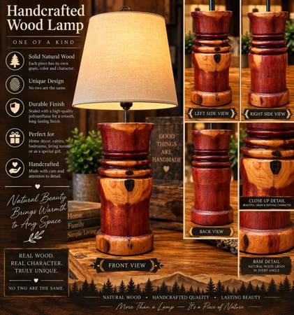 Cedar lamp 1