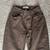 Women's juniors Abercrombie & Fitch Brown Denim Jeans size 0  the 90's straight 2 thumbnail
