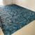 Ben Soleimani Restoration Hardware Blue Hide Hexahide Woven Hide Rug 23 thumbnail