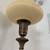 VINTAGE BRASS and MARBLE TORCHIERE FLOOR LAMP (original ownership) 2 thumbnail