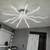 Large Modern Wavy Star-like or Octopus-Like Light Fixture $100 2 thumbnail