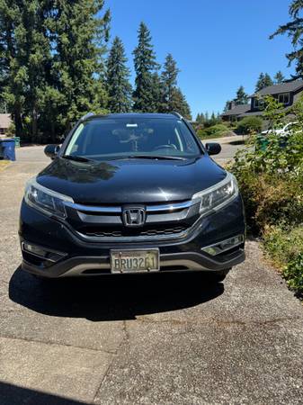 Well maintained 2015 HONDA CRV AWD EX-L - $12,900 (Renton)63623079069699120