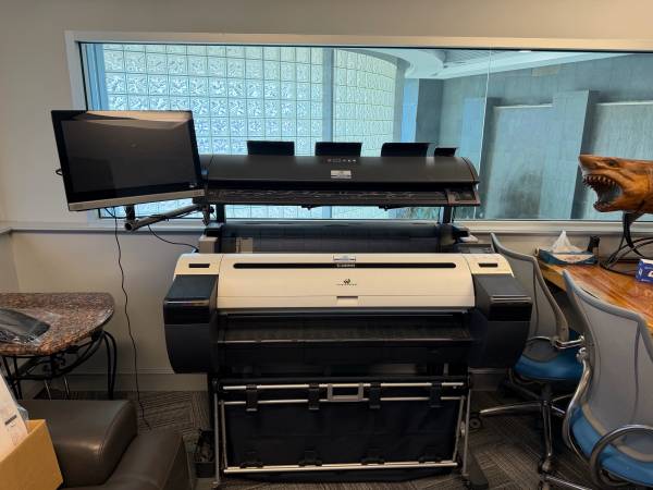 36” Canon Plotter Printer (iPF785) + Computer + Extra Ink – Works Great 1