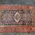 Antique Persian Oriental Rug  4'6" by 6'2" Karaja Heriz Caucasian 2 thumbnail