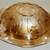 Jeannette Carnival glass Marigold Iridescent Ruffled Bowl 8 thumbnail