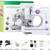 Portable Sewing Machine - 12 Built-in Stitches, 2 Speed, Double Thread 16 thumbnail
