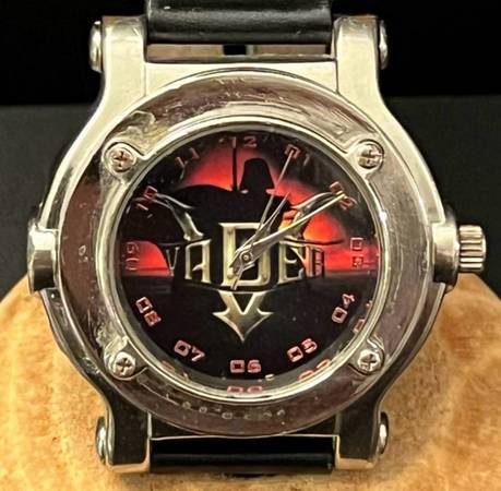 Clicks Star Wars Darth Vader Watch 2005 Lucasfilm Licensed Works THE ELITE WATCH 1