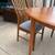 Danish Teak Dining Table , Chairs + Hutch - single owner 16 thumbnail