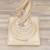 Art Deco Double Helix Bleached Cherry Pedestal, made in Italy 3 thumbnail