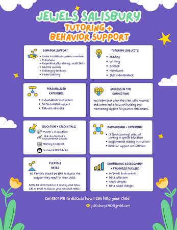 📚 Tutoring + Behavior Support 📊 1