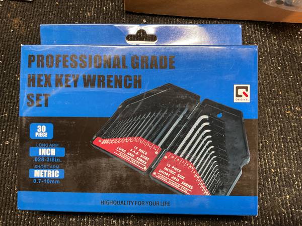 🔴 Hex Key / Allen wrench 30 piece set. 💥Brand new!! 1
