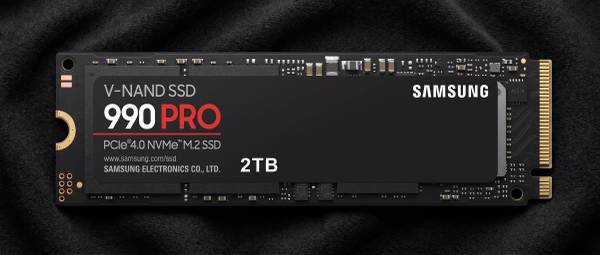 Samsung 990 PRO 2TB PCIe Gen 4x4 NVMe M.2 SSDs (2 Available