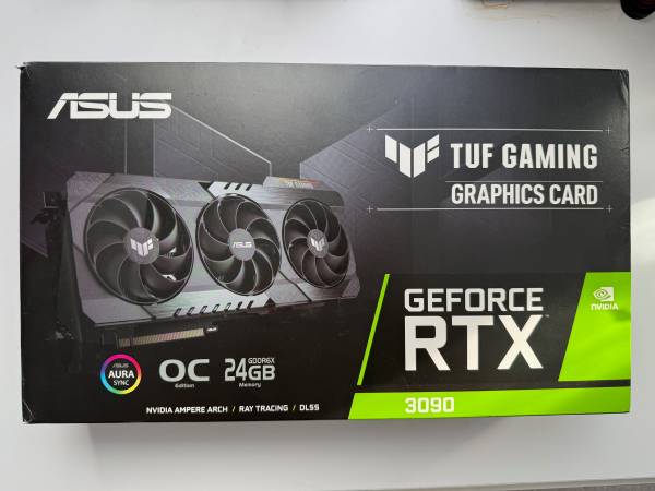 Asus TUF Geforce RTX 3090 OC Edition - computer parts - by