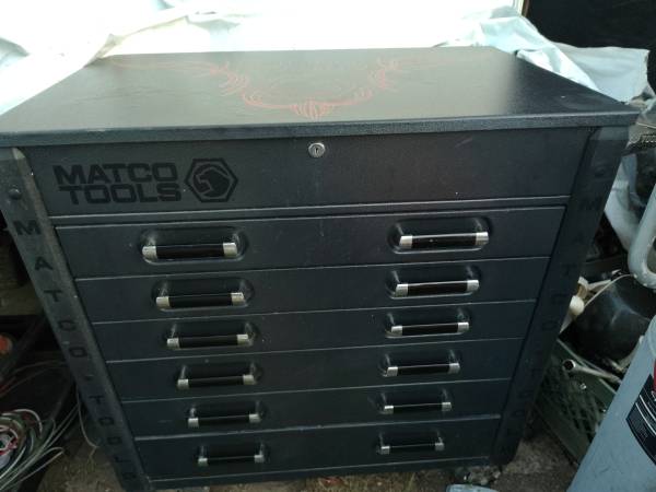Matco rolling tool box 1