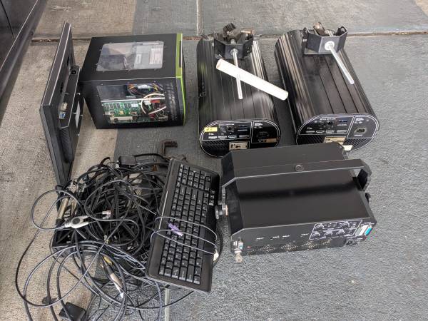 Computerized Stage Lighting and Laser equipment 1