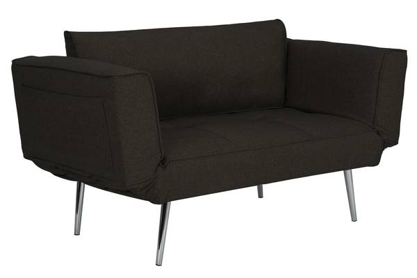 Euro Futon Couch with Magazine Storage 1