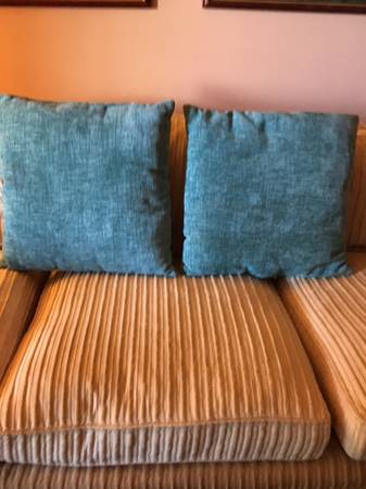 2 Teal pillows 1