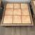 3-Piece Indoor/Outdoor Solid Wood and Terracotta Tile Top Coffee Table Set 3 thumbnail