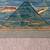 Thick Tempered Ogee Edge Triangular Table Top Glass 3/4" 1 thumbnail