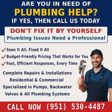 🚰PLUMBER - You Can Count On – Plumbing Problems Solved Fast 1
