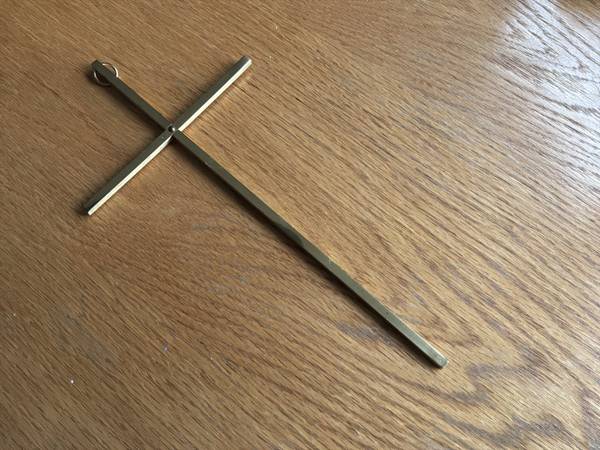 Brass cross 1