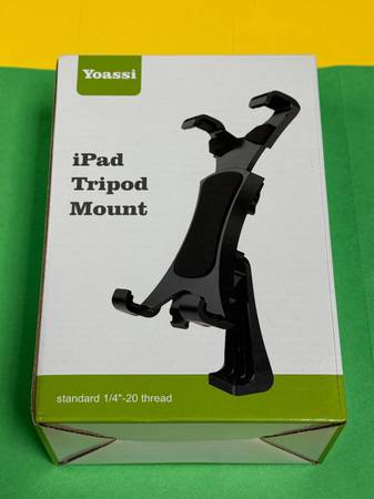 Adjustable iPad/Tablet Tripod Mount w/ Standard Thread (BRAND NEW) 1