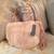 Beige Mink Fur Handbag/ purse 1 thumbnail