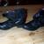 Black BOOTS Dress Shoes Women's Ladies Size 8 Biker Style 4 thumbnail