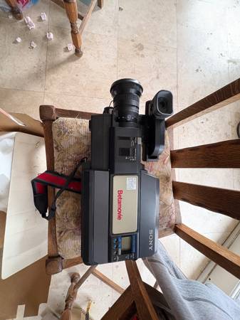 sony beta cam video recorder in box model bmc 550 my dads looks mint 1