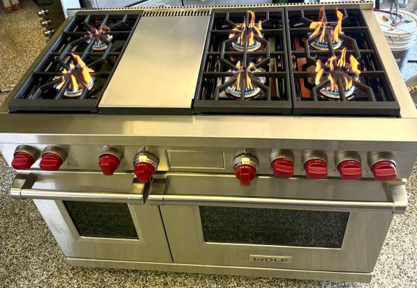 Wolf Dual Fuel Range 48” 1