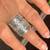 Big Sterling Silver Ring (Size 7) with beautiful Design 2 thumbnail