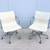 Herman Miller Eames Aluminum Group Management Chair in Ivory Leather 7 thumbnail