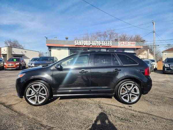ASPECTO EXCELENTE 2013 FORD EDGE SPORT TÍTULO LIMPIO CARFAX LIMPIO FUNCIONA DE MARAVILLA - $7,999 (Riverview)63622114722051122