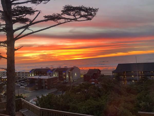 Large Beach House Retreat with View and Sound of the Ocean 1