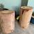 Tree Stump Stumps Garden Decor Patio Side Table 3 thumbnail