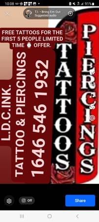 L.d.c.ink. is giving away free tattoos limited time offer 1