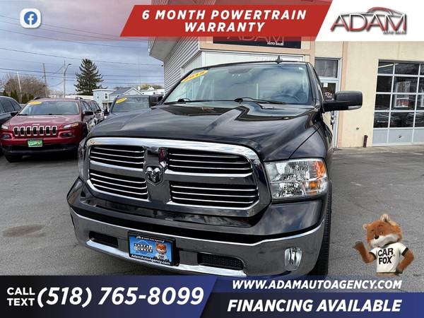 392 $/mes - 2015 Ram 1500 Big Horn 4x4 Crew Cab 5.5 - 24.999 $ (27 Colombia St Rensselaer, NY 12144)63478011565827121
