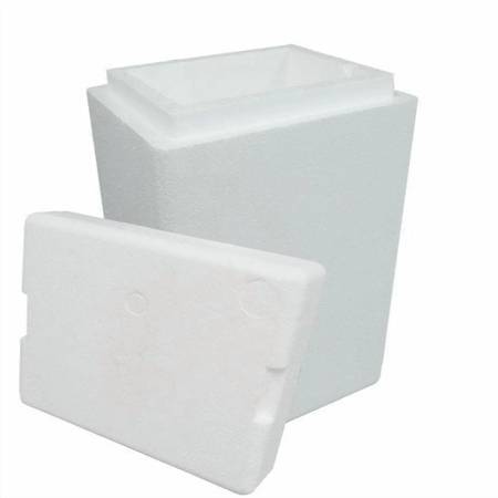 Small Styrofoam Coolers w/Lids ID 12 x 10 x 9 1