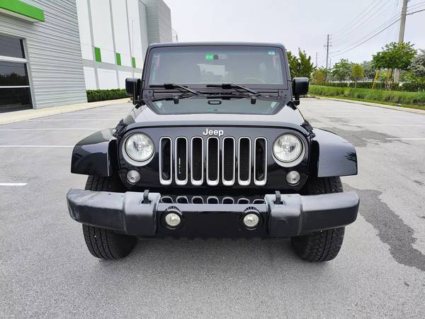 2017 JEEP WRANGLER SAHARA 4X4 LIMITED 6 SPEED ($1500 DOWN FINANCE ALL) - $17,990 (Free shipping from our Florida dealership)63470256364291122