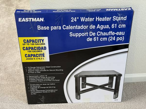 24" Water Heater Stand 1