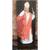 Vintage Large Portrait Painting on Wood Panel Gandhi 8 thumbnail