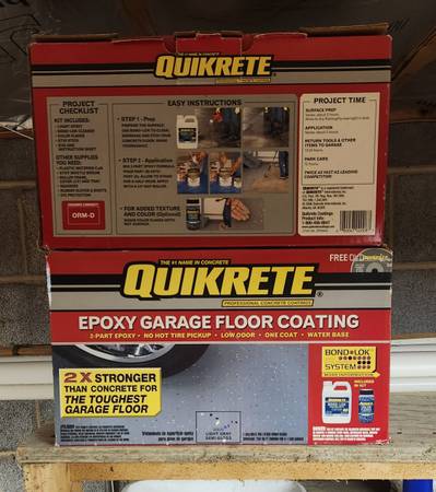 Garage floor epoxy kit 1
