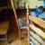 Set Brown Wood High Back Ladderback Wicker Wood Chairs Kitchen Dining 3 thumbnail