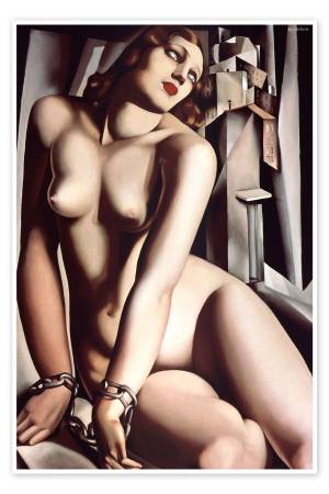 FRAMED ART DECO PRINTS BY TAMARA DE LEMPICKA - VARIOUS ARTWORKS 1