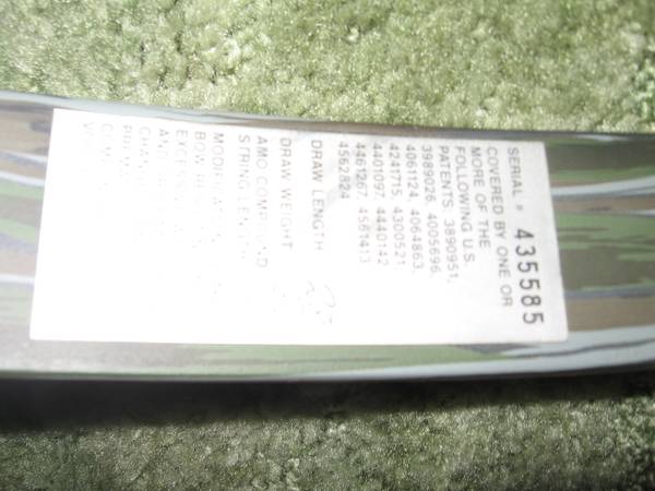 Arco compuesto para zurdo - arquería - $225 (Raleigh/Bartlett)62925970305665124