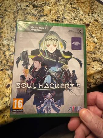 Xbox series x xbox one new sealed soul hackers 2 1